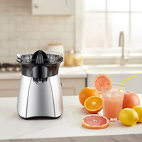 Gezonde verse fruit elektrische sapcentrifuge, draagbare citruspers met druppelvrije tuit voor sinaasappel, citroen, limoen, thuiskeuken