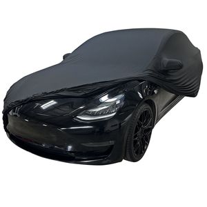 Bâche de voiture d'intérieur anti-poussière, super douce et extensible, respirante et lisse, avec logo personnalisé - Product Image 1