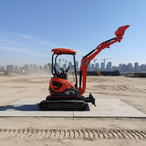 Mini-excavatrice de 2,5 tonnes avec moteur Kubota, mini-pelle EURO5, excavatrice de jardin de 1 tonne, 2 tonnes, micro-excavatrice domestique - Product Image 4