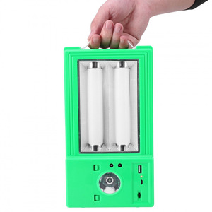 Solar Powered Camping <b>Light</b> With Led Bulb Usb Charging Port Portable <b>Emergency</b> Lighting For Outdoor Use - Product Image 2