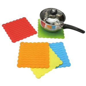 Micro-ondes Multi-Tapis Antiadhésif En <span class=keywords><strong>Silicone</strong></span> Résistant À la Chaleur Tampons Dessous de <span class=keywords><strong>Plat</strong></span> - Product Image 1