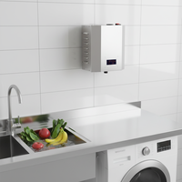 OZOTEK TWO004 110V/220V Électrique avec Venturi intégré 1.0-3.0 PPM Ozone Purificateur d'eau pour vapeur faciale Robinet de cuisine domestique