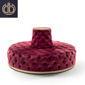 सर्कल सोफे फर्नीचर परिपत्र गोल आकार होटल की लॉबी में सोफे - Product Image 3