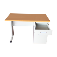Bureau de direction moderne en acier pour hôpitaux et écoles – Mobilier de bureau commercial durable avec design ergonomique et fonction assis-debout