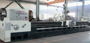 Tour à fileter les tuyaux Q1319, tour à double mandrin, tour manuel, tour horizontal à grand alésage de <span class=keywords><strong>broche</strong></span> - Product Image 6