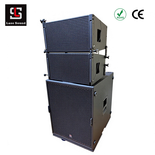 Single 10 Inch Passive Line Array Speaker 600W Peak Professional Audio System for Outdoor Live Events & Stage Performance