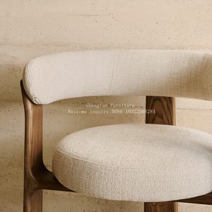 Sedia in Legno Massello Moderna per Sala da Pranzo, Giardino, Stile Country, Marrone, Africana, Francese, Grandi Quantità, Basso MOQ - Product Image 5