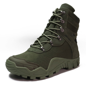 Botas de Lona Verdes DFA1206 de 8 Pulgadas, en Stock y Personalizadas, Botas Tácticas AS33, Botas de Camuflaje Verde Oliva Digital - Product Image 2