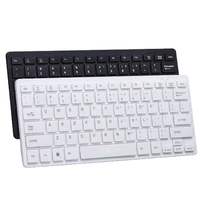 Set Keyboard dan Mouse Nirkabel Mini Optik 78 Tombol Kgm520 Baru 2.4Ghz Dual Mode dengan Receiver USB untuk Laptop, Kantor, dan Teknik