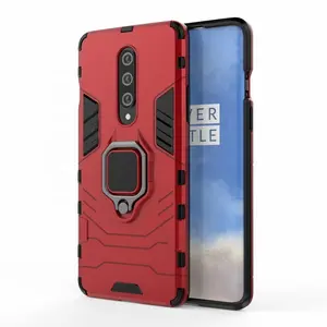 2020 手机外壳电话配件手机保护套与圆环支架适用于 OnePlus 8 7T Pro McLaren 7 6 6T 5 5T 一 3T X