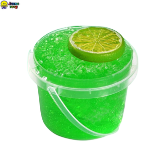 JITENG Wholesale Customize Non-toxic Slime rainbow Colorful Crystal Slime Kit Complete Crystal Cupcake Slime Kit ASMR - Product Image 6