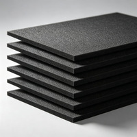 Feuille de mousse de polyuréthane noire durable, découpable, pour l'insertion et la protection dans les boîtes à outils rigides
