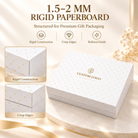 Boîte cadeau en carton rigide écologique, recyclable, avec fermeture magnétique, gaufrage UV, pelliculage mat et dorure à chaud pour emballage de produits de manucure