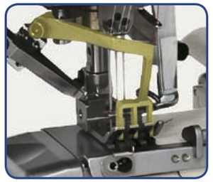 New <b>Machine</b> Shing Ling VG-888A-N600-TF/AST Top Feeder for Left-<b>hand</b> Knife Interlock Hemming <b>Machine</b> - Product Image 2