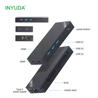 INYUDA 12e génération Intel Mini PC N100 processeur DDR5 12G 256G SSD disque dur WiFi5 Mini ordinateur de jeu nouveau produit