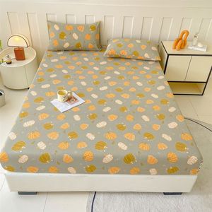 Funda de colchón de poliéster, ropa de <span class=keywords><strong>cama</strong></span> estampada, sábana ajustable, tamaño Queen/King, funda de colchón superior, sábana elástica - Product Image 1