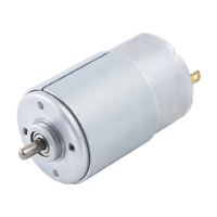 Moteur électrique micro PMDC à aimant permanent RS-755 12V à faible bruit, longue durée de vie, roulement à billes, personnalisé, conforme ROHS, pour siège de voiture