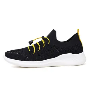 OEM-zapatos deportivos de tela de malla tejida para hombre, calzado de deporte a la moda, personalizado