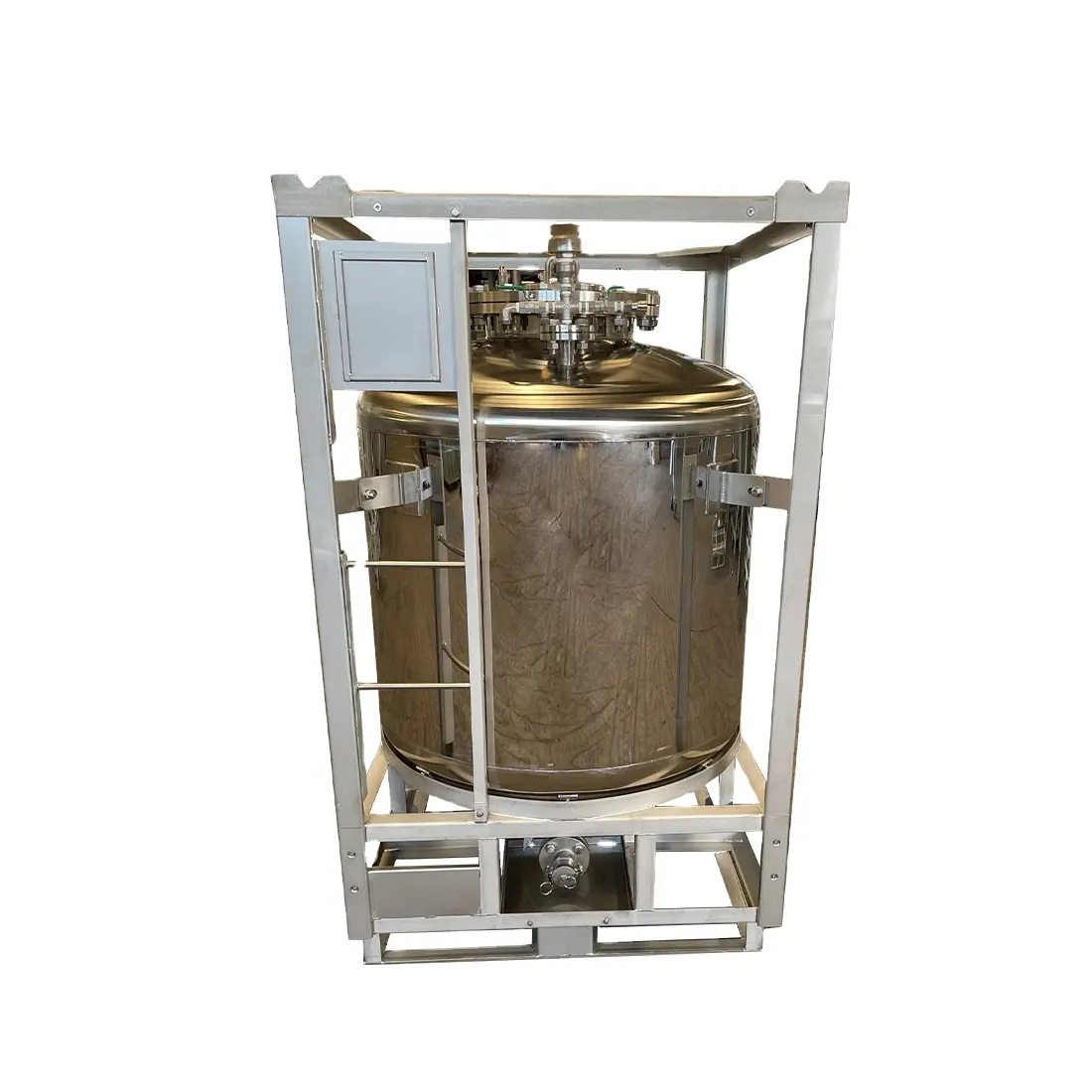 ジュースワイン貯蔵タンク用1000L研磨食品グレード圧力タンクOEM卸売