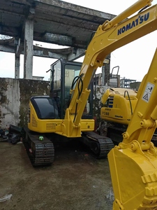 Miniexcavadora KOMATSU PC55MR USADA de 5 Toneladas con Cucharón de Excavación de 0.2m de Capacidad, Tipo Oruga, Equipo de Construcción, Motor - Product Image 5