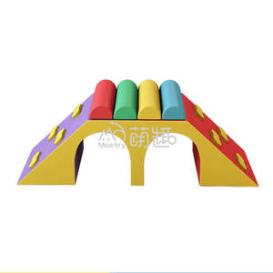 Moetry Double Tunnel Bridge Soft Play Equipment Ensembles de jeu sensoriels intérieurs pour bébé et tout-petit Mousse pour garderies maternelles - Product Image 6