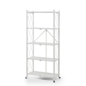 Estante <span class=keywords><strong>de</strong></span> Acero al Carbono Iris Ohyama <span class=keywords><strong>de</strong></span> 5 Niveles, Expandible, Plegable, <span class=keywords><strong>de</strong></span> Pie, Abierto, Desmontable y Conectable - Product Image 2
