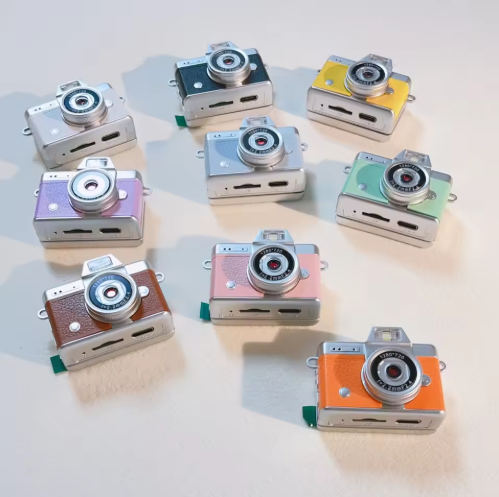 Children Camera 1080P HD Mini Retro Digital Camera Toy Suitable for Students Portable Pocket Camera with Filters for Boys Girl