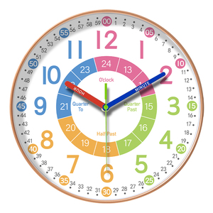 Zhongnaier Free Sample 8 Inch Wall <strong>Clock</strong> Home Decor Creative Living Room Wall <strong>Clock</strong> High Quality Custom Wall <strong>Clock</strong> for Kids - Product Image 4