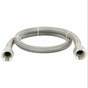 Factory Promotion PTFE Hose Low Friction Coefficient PTFE Tube Stainless Steel Braided PTFE Assembly With Cotton/PU/PVC Cover