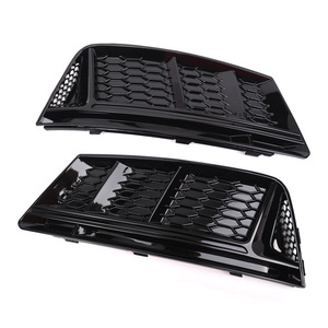 กระจังหน้าไฟตัดหมอกสีดำ ABS สำหรับ Audi A4 B9 รุ่นปี 2016-2018 อะไหล่ทดแทน รหัส 8WD807681 - Product Image 1