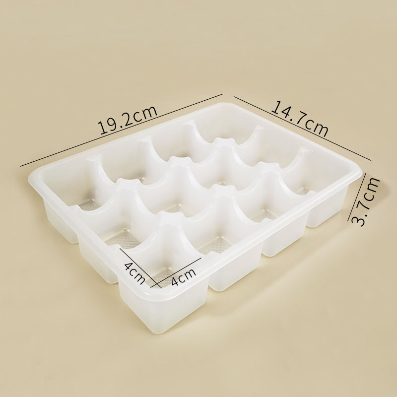 12-grid tray