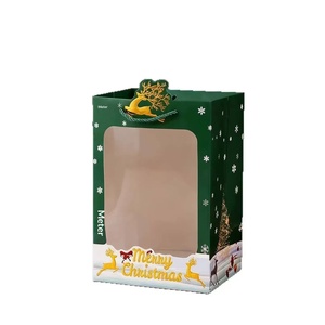 Bolsas de Regalo Navideñas con Lámina Dorada para Fiestas y Santa Claus Secreto - Product Image 1