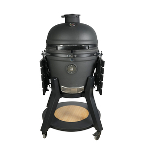 <span class=keywords><strong>Parrilla</strong></span> Kamado <span class=keywords><strong>de</strong></span> Cerámica para Jardín AUPLEX Mate <span class=keywords><strong>de</strong></span> 21 Pulgadas con Acabado Escarchado, Diseño <span class=keywords><strong>de</strong></span> Hierro Fundido <span class=keywords><strong>de</strong></span> Lujo - Joe Kitchen - Product Image 1