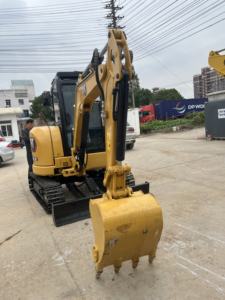 Mini-excavatrice Caterpillar CAT305.5 de 2021, capacité de 5 tonnes, moteur hydraulique Hengli de 47 kW, pompe à engrenages hydraulique Hawe, engrenage utilisé - Product Image 5