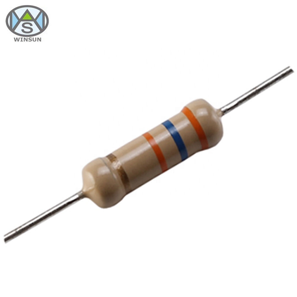 0.1ohm 1 5 10 20 100 200 1K 2K 5K 10K 100K 1M 10M 20M Ohm Thermal Decomposition Carbon Film fixed Resistor