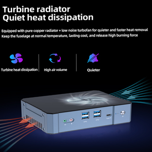 Helorpc Intel 13th Gen <span class=keywords><strong>Core</strong></span> i5 i7 1360P DDR5 HD-MI <span class=keywords><strong>VGA</strong></span> M.2 SSD HTPC xách tay Máy tính để bàn vi Máy tính Mini PC - Product Image 3