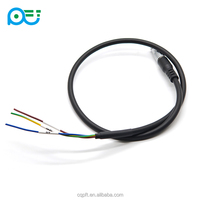 Câble de connexion 4 broches pour machine de découpe numérique CNC Perfit, ligne d'alimentation de contrôle de communication pour couteau oscillant IEHCO