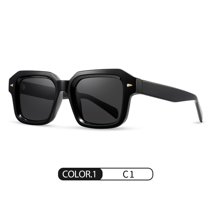 Bright Black Gray Lens