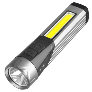 Usb Rechargeable <b>Flashlight</b> 90 Degree Bend <b>Led</b> Red White Light Industrial Work Light Magnetic Torch With Usb Cable - Product Image 5