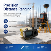 Modul Pengukur Jarak Laser 905nm 1000m untuk Pemantauan Keamanan Infrastruktur Perlindungan Perimeter Sensor LiDAR Pintar