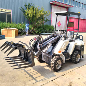 सबसे अच्छी बिक्री 0.8टन नई सी अनुमोदित टेलीस्कोपिक हाइड्रोलिक लोडर कॉम्पैक्ट डीजल मिनी व्यक्त व्हील लोडर मशीन - Product Image 3