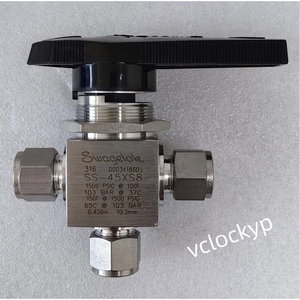 Válvula de Bola de Acero Inoxidable Swagelok Serie 40, Tubo OD, SS-45XS8 Usada - Product Image 3