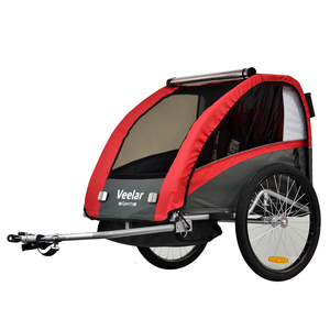 Vente d'usine Veelar, <span class=keywords><strong>remorque</strong></span> de <span class=keywords><strong>vélo</strong></span> pour <span class=keywords><strong>bébé</strong></span> et enfant à 3 roues, multifonctionnelle, confortable, <span class=keywords><strong>remorque</strong></span> de <span class=keywords><strong>vélo</strong></span> pour voyage - Product Image 2