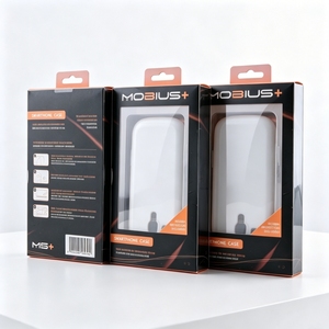 Custom Size Eco-Friendly Recyclable Rectangle Folding Clear PET/PVC for Phone Case Plastic Retail Gift Box with Blister Tray - Product Image 5