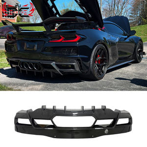 Diffuseur arrière en fibre de carbone sèche PU-Design pour <span class=keywords><strong>Chevrolet</strong></span> Corvette <span class=keywords><strong>C8</strong></span> Z06, amélioration du pare-chocs, kit carrosserie style PU, vente directe d'usine - Product Image 1