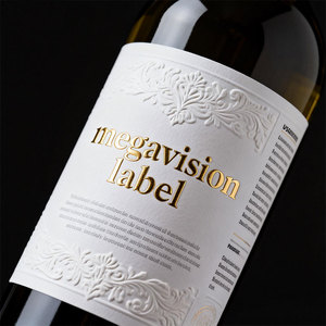 Étiquettes de <span class=keywords><strong>spiritueux</strong></span> de luxe personnalisées avec estampage à chaud doré, texture en relief 3D, revêtement UV spot, durables pour les étiquettes de bouteilles de whisky - Product Image 2