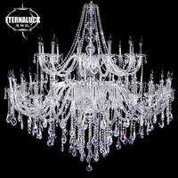 Prix de gros intérieur décorer maison hôtel église mariage fête couloir lustre en cristal lumière