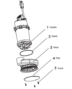 مضخة مياه مغمورة للخدمة الشاقة ذات محرك خالي من الزيت من PSC مضخات مياه حوض من الحديد الزهر - Product Image 6