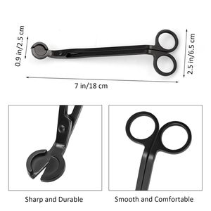 Professional <b>Candle</b> <b>Wick</b> Trimmer Stainless Steel with Ergonomic Handle Custom Logo Scissors for <b>Candle</b> Making Ritual & Home Use - Product Image 2