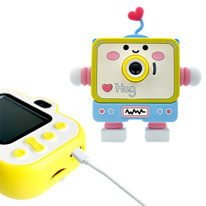 OEM Hochwertige Roboter-Kamera für Kinder 2,0" Typ-C Dual-Objektiv-Kamera Als Geschenk Geburtstagsgeschenk Weihnachtsgeschenk - Product Image 3